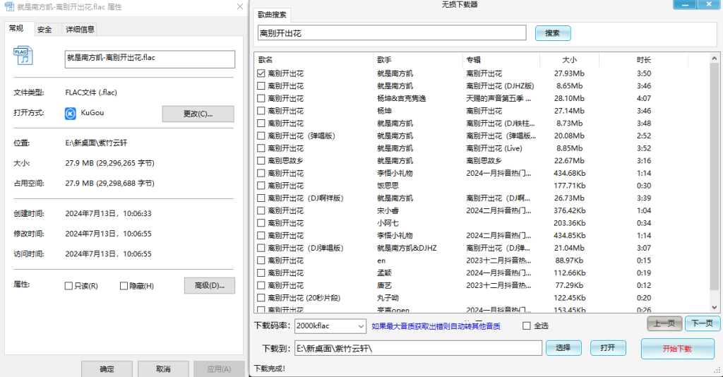 图片[5]-不到3M的无损音乐下载器，告别压缩音质，让你的耳朵享受极致体验-紫竹云轩